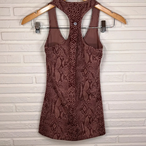 Lululemon Desert Snake Bark Berry Multi Cool Racerback, Women’s Size 4 - Picture 6 of 6